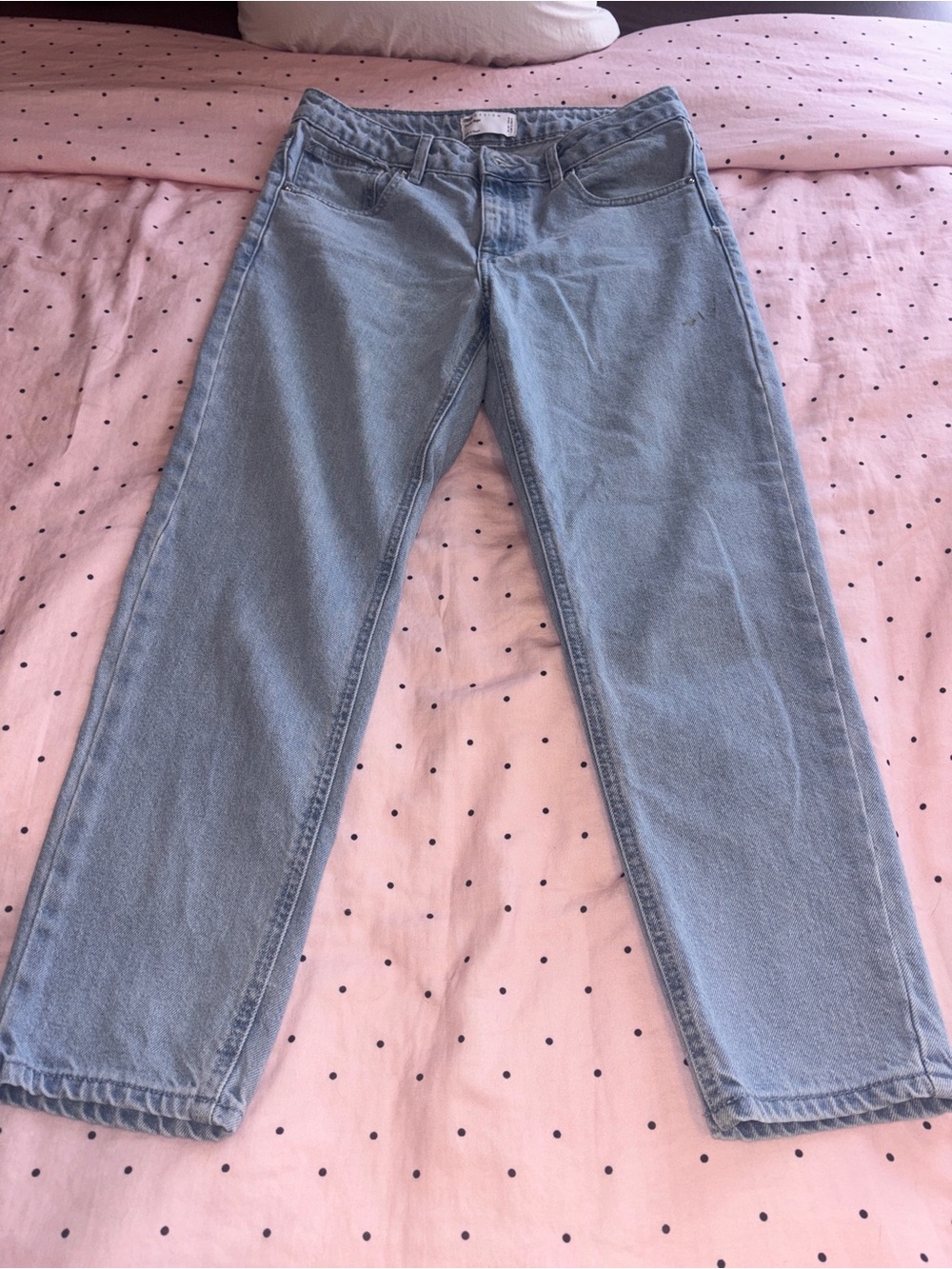 ASOS Light Blue Straight-Leg Women's Jeans